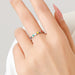 Color-925 Sterling Silver Heart Shape Ring-Fancey Boutique