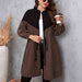 Color-1XL-Two-Tone Dropped Shoulder Trench Coat-Fancey Boutique