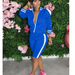 Color-Women Clothing Summer off-Shoulder Sports Two-Piece Suit-Fancey Boutique