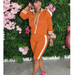 Color-Women Clothing Summer off-Shoulder Sports Two-Piece Suit-Fancey Boutique