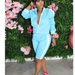 Color-Women Clothing Summer off-Shoulder Sports Two-Piece Suit-Fancey Boutique