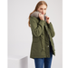 Color-Size Big Fur Collar Thickened Women Cotton-Padded Coat Mid-Length Hooded Winter Warm Fleece Overcoat Cotton-Padded Coat-Fancey Boutique