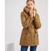 Color-New Size Fleece Lined Coat Hooded Fur Collar Winter Warm Coat Plus Size Women Cotton-Padded Jacket-Fancey Boutique