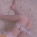 Color-White-Sexy Underwear Large Mesh Bow Stockings Hollow Out Cutout Fishnet Socks See-through Women Passion Suit-Fancey Boutique