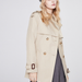 Color-Trench Coat for Women Autumn Winter Women Overcoat Double Breasted Short Coat for Women-Fancey Boutique