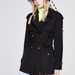 Color-Trench Coat for Women Autumn Winter Women Overcoat Double Breasted Short Coat for Women-Fancey Boutique