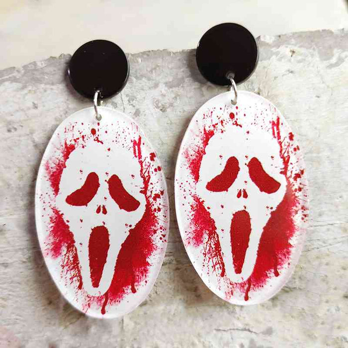 Color-One Size-Halloween Theme Dangle Earrings-Fancey Boutique
