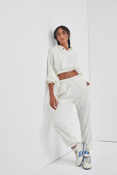 Color-Spring Autumn Tide Loose Tappered Elastic High Waist Straight Casual Trousers Harem Sweatpants Women-Fancey Boutique