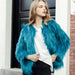 Color-Faux Fur Coat Coat Faux Fur Factory Haining Faux Fur-Fancey Boutique