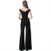 Color-Dress Women Clothing off Neck Casual Jumpsuit-Fancey Boutique