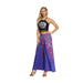 Color-New National Fashion Digital Printing High Waist Wide Leg Pants Loose Casual Yoga Pants-Fancey Boutique