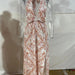 Color-Printed Halter Type Pink Dress Women Vacation Split Maxi Dress-Fancey Boutique