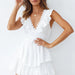 Color-Cotton Eyelet Embroidered Romper-Fancey Boutique