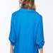 Color-Summer New Three-Color Slub Cotton Long-Sleeved Shirt Mid-Length Pullover Top-Fancey Boutique