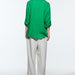 Color-Summer New Three-Color Slub Cotton Long-Sleeved Shirt Mid-Length Pullover Top-Fancey Boutique