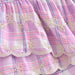 Color-Women Clothing Spring Towel Embroidery Plaid Pleated Lotus Leaf Skirt-Fancey Boutique