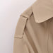 Color-Fall Classic Double-Breasted Large Collared Slimming Extended Trench Coat-Fancey Boutique