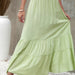 Color-Summer Beach Solid Color Ruffles Skirt-Fancey Boutique