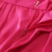 Color-Autumn Elegant High Waist Slimming Four-Section Texture Work Pant Women-Fancey Boutique