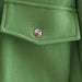 Color-Summer Green Collared Long Sleeve Single-Breasted Pocket Soft Jacket-Fancey Boutique