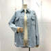 Color-Blue-Popular Women Jacket Autumn Winter Long Sleeve Long Ripped Classic Solid Color Denim Jacket-Fancey Boutique
