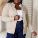 Color-S-Heimish Full Size Zip-Up Jacket with Pockets-Fancey Boutique