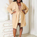 Color-Culture Code Full Size Tied Trench Coat with Pockets-Fancey Boutique