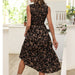 Color-Women Clothing Spring Summer Floral Dress Women Elegant Holiday Large Swing Dress-Fancey Boutique