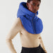 Color-Blue-Autumn Winter Women Clothing All Match Clothes Accessories Hooded Detachable Collar Vest-Fancey Boutique