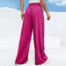 Color-Sports Pants Wide Leg Pants Women Solid Color Loose Slimming Straight Dance Pants Women-Fancey Boutique