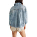 Color-Loose Denim Jacket Women-Fancey Boutique