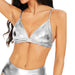Color-Split Bikini Lace up Swimsuit Split Swimsuit Two Piece-Fancey Boutique