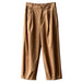 Color-Cropped Casual Pants Korean High Waist Elastic Banana Pants Women Spring Thin Slimming Harem Pants-Fancey Boutique