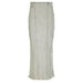 Color-Women Streetwear Basic Washed Gradient Low Waist Fishtail Denim Frayed Skirt-Fancey Boutique