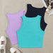 Color-Summer Slim Fit Slim Bottoming Top Trendy Hollow Out Cutout Chest Sneaky Design Vest Camisole for Women-Fancey Boutique