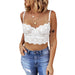 Color-Chest-Wrapped Simple Underwear Women Sexy Lace Tube Top Small Sling Sexy V-neck Vest Women-Fancey Boutique