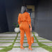 Color-Tooling Solid Color Lace up Casual Women Jumpsuit-Fancey Boutique