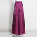 Color-Elegant Office Casual Pants Autumn Loose Slimming Glossy High Waist Mop Wide Leg Pants-Fancey Boutique