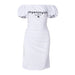 Color-Dress Summer Lantern Sleeve White Puff Sleeve Sheath dress for Women-Fancey Boutique