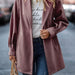 Color-Fall Winter Collar Long Long Sleeve Women Coat-Fancey Boutique