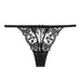 Color-Black-Sexy Thong Lace Underwear Women Black Pure Girl Underwear-Fancey Boutique