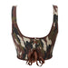 Color-Camouflage Adjustable Shoulder Strap Women Tube Top Push up Top-Fancey Boutique