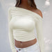 Color-Niche Design Outerwear Long Sleeved Tops Internet Celebrity Sexy Socialite Bottoming T Shirt Women-Fancey Boutique