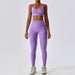 Color-Purple-4-High Strength Beauty Back Seamless Yoga Clothes Women Tight Sports Underwear Running Fitness Yoga Suit-Fancey Boutique