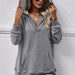 Color-Autumn Winter Women Tops Solid Color Hooded Kangaroo Pocket Long Sleeve Women Sweater-Fancey Boutique