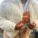 Color-Women Clothing Autumn High Neck Long Sleeve Zipper Drawstring Thermal Cotton Coat Coat Top-Fancey Boutique