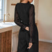 Color-Autumn Women Clothing Black Slim Jumpsuit Women-Fancey Boutique