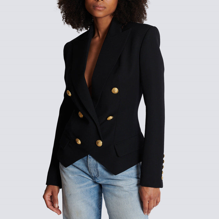 Color-Spring Autumn Waist Slimming High Women Jackets Popular Classic Small Blazer-Fancey Boutique