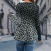 Color-Women Clothing Retro Casual Leopard Print Gradient Color Women Long Sleeve Top-Fancey Boutique