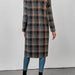 Color-Fall Winter Casual Women Clothing Trendy Single Breasted Plaid Wool Coat-Fancey Boutique